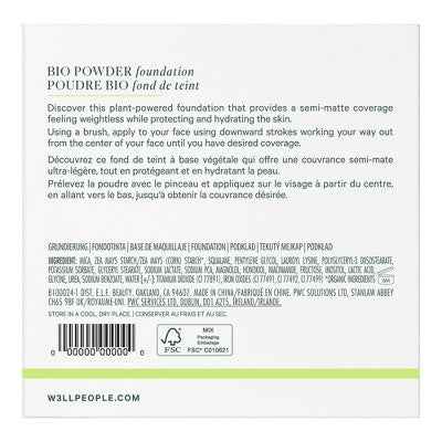 Well People Bio Powder Foundation 5.5W 0.31oz - New