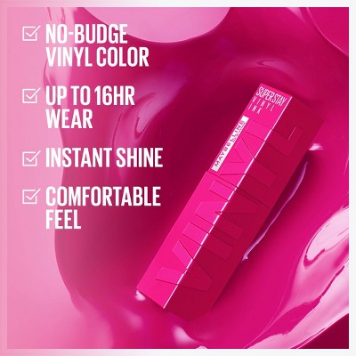 Maybelline Super Stay Vinyl Ink Liquid Lipstick 165 Edgy 0.14 fl oz - New by This is Beauty US