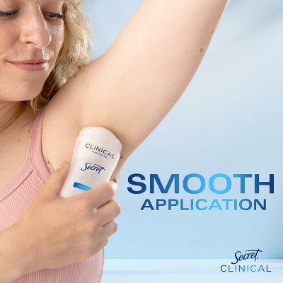 Secret Clinical Strength Clear Gel Antiperspirant & Deodorant for Women 2.6oz - Imperfect Box by This is Beauty US