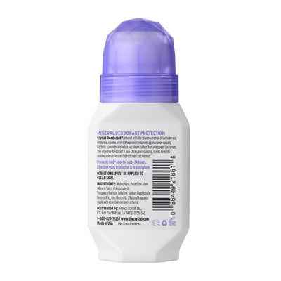 Crystal Essence Deodorant Roll-On Lavender & White Tea 2.25 Oz - New