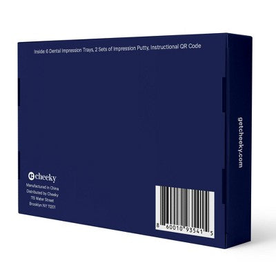 Cheeky Oral Care Custom Mouth Guard & Dental Impression Kit for Teeth Grinding & Clenching - Imperfect Box by This is Beauty US