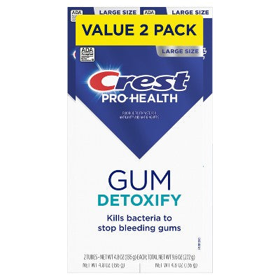 Crest Pro-Health Gum Detoxify Deep Clean Toothpaste 4.8oz/2pk - Missing Box by This is Beauty US