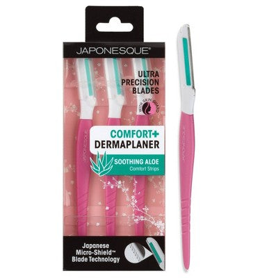 JAPONESQUE Comfort+ Dermaplaner 3pk - New - DestGlow