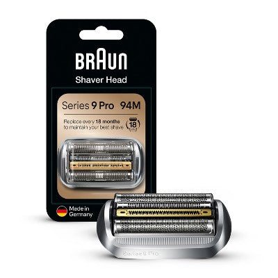 Braun Electric Shaver Replacement Head Silver - New by This is Beauty US