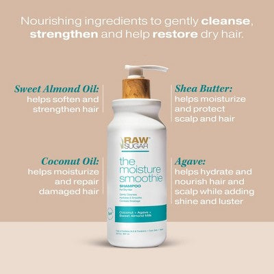 Raw Sugar The Moisture Smoothie Shampoo 30 fl oz - New by This is Beauty US