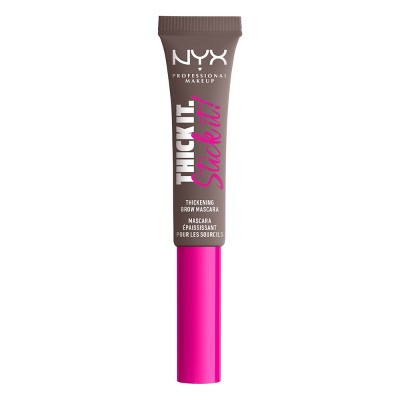 NYX Professional Makeup Thick It Stick It Brow Gel Mascara Ash Brown 0.23 fl oz - Imperfect Box by This is Beauty US