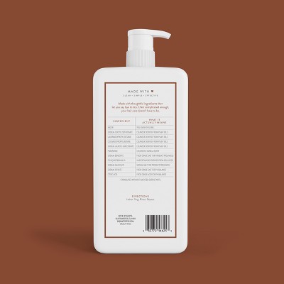 Native Coconut & Vanilla Hair Moisturizing Shampoo 36 fl oz - Imperfect Container by This is Beauty US