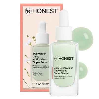 Honest Beauty Daily Green Juice Antioxidant Super Serum 1 fl oz - New - DestGlow