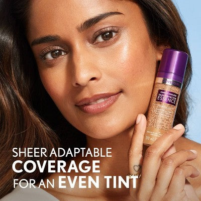 COVERGIRL Simply Ageless Skin Perfector Essence Vegan Foundation 20 Light 1 fl oz - Imperfect Container DestGlow