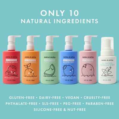 Dabble & Dollop Kids 3-in-1 Coconut 10 fl oz - Imperfect Container