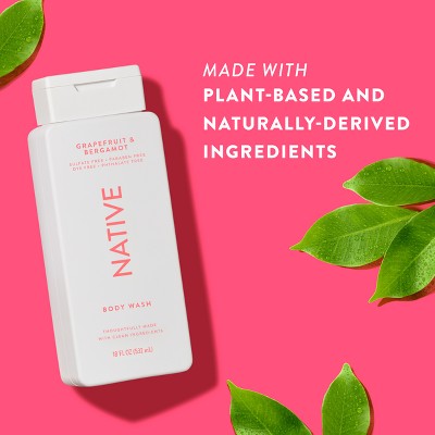 Native Body Wash for Women & Men Grapefruit & Bergamo Sulfate Free 18 fl oz - Imperfect Container by This is Beauty US