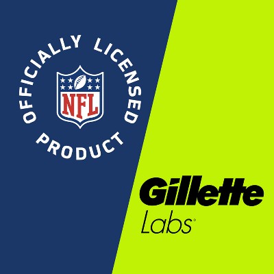 Gillette Labs Mens Special NFL Chiefs Edition Shaving Razor with 4 Refills and Magnetic Stand - New by This is Beauty US