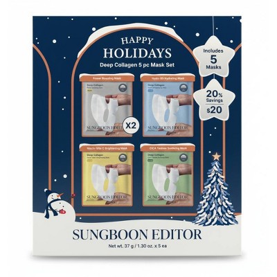 SUNGBOON EDITOR Deep Collagen Overnight Mask Gift Set 5ct - Missing Box by This is Beauty US