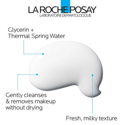 La Roche Posay Toleriane Dermo Milky Facial Makeup Remover Unscented 6.76 fl oz - New by This is Beauty US