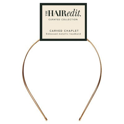 The Hair Edit Carved Chaplet Headband - New by This is Beauty US