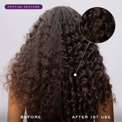 Kristin Ess + Peptide Restore Strengthening Shampoo 10 fl oz - Imperfect Container by This is Beauty US