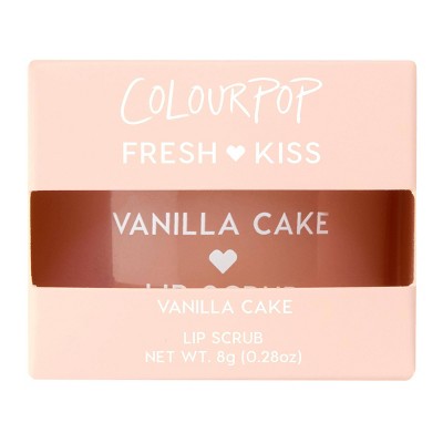 ColourPop Fresh Kiss Lip Scrub Vanilla Cake 0.28oz - Imperfect Box by This is Beauty US
