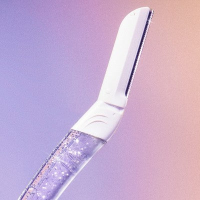 Billie Sparkle Dermaplaning Starter Kit Reusable Handle + 3 Refill Blades - Imperfect Box by This is Beauty US