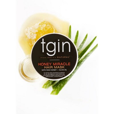 TGIN Honey Miracle Hair Mask 12 fl oz - Imperfect Container by This is Beauty US