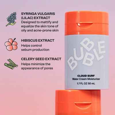 Bubble Skincare Cloud Surf Water Cream Moisturizer 1.7 fl oz - Missing Box