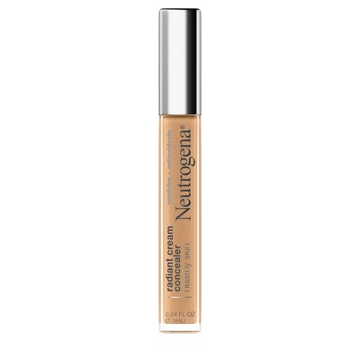 Neutrogena Healthy Skin Radiant Cream Concealer Hazelnut Medium 01 0.24oz - Imperfect Container