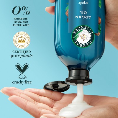 Herbal Essences Pure Plants Blend Argan Oil Repairing Color-Safe Shampoo/Conditioner Dual Pack 13.5 fl oz/2ct - Imperfect Box by This is Beauty US