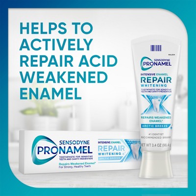 Sensodyne Pronamel Intensive Enamel Repair Whitening 3.4oz/2pk - Missing Box by This is Beauty US