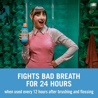TheraBreath Fresh Breath Mouthwash Alcohol-Free Icy Mint 33.8 fl oz - New by This is Beauty US