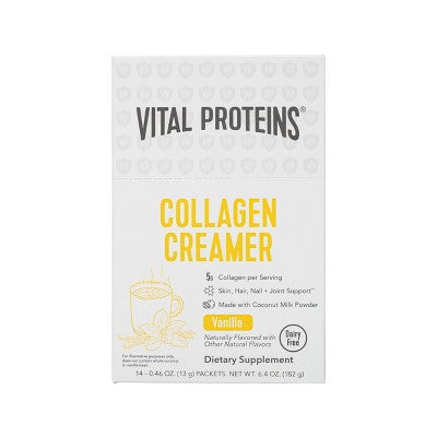 Vital Proteins Collagen Creamer Vanilla Stick Pack Box 0.46oz - New by This is Beauty US