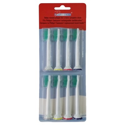 Pursonic Generic Sonicare Replacement Toothbrush Heads 8ct - Imperfect Box by This is Beauty US