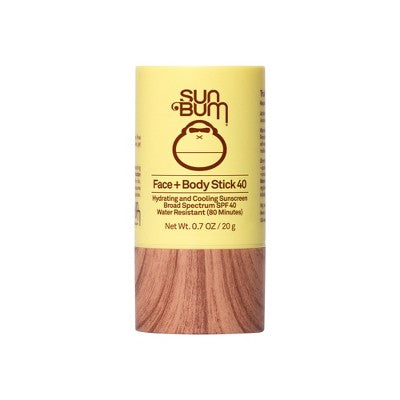 Sun Bum Face + Body Stick SPF 40 0.7oz - Imperfect Box DestGlow