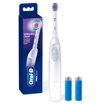 Oral-B ProClean Battery Electric Toothbrush Whitening Clean White - New by This is Beauty US
