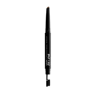 NYX Professional Makeup Fill & Fluff Eyebrow Pomade Pencil Auburn 0.007oz - Imperfect Box by This is Beauty US