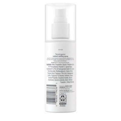 Neutrogena Healthy Skin Radiant Makeup Setting Spray with Antioxidants & Peptides 3.4 fl oz - Imperfect Container by This is Beauty US