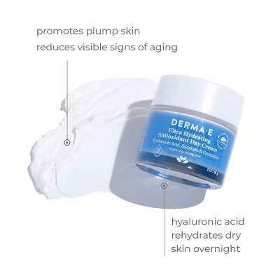 derma e Hydrating Night Cream 2oz - Imperfect Box
