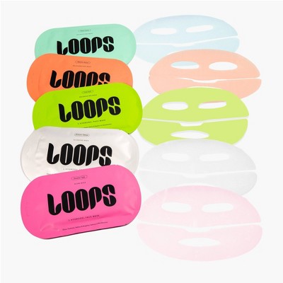 LOOPS Facial Treatment Gift Set 5.29oz/5ct - Missing Box DestGlow