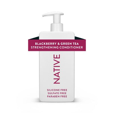 Native Blackberry; Green Tea Strengthening Hair Conditioner 16.5 fl oz - Imperfect Container by This is Beauty US