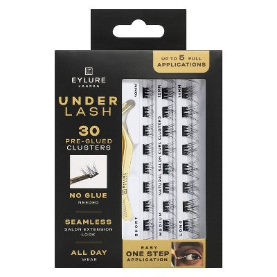Eylure Underlash Pre-Glued Clusters False Eyelashes 30ct - New by This is Beauty US
