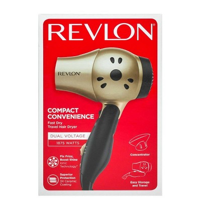 Revlon Perfect Heat Fast Dry Compact Hair Dryer 1875W - New by This is Beauty US