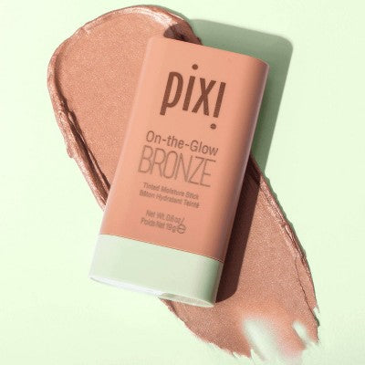 Pixi On The Glow Bronze Tinted Moisturizer Stick Bronzer Soft Glow 0.6oz - Imperfect Box by This is Beauty US
