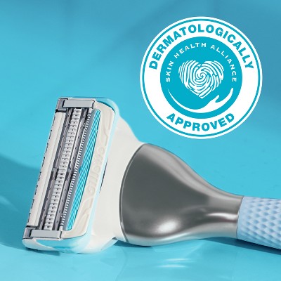 Venus For Pubic Hair and Skin Value Pack Razor Handle + 4 Blade Refills - Imperfect Box by This is Beauty US
