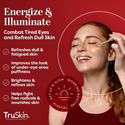 TruSkin Caffeine Facial Serum with Matcha Green Tea and Ginseng 1 fl oz - New by This is Beauty US
