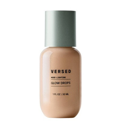 Versed Mood Lighting Luminizing Glow Drops Bronzer Sheer Golden 1 fl oz - Imperfect Box by This is Beauty US