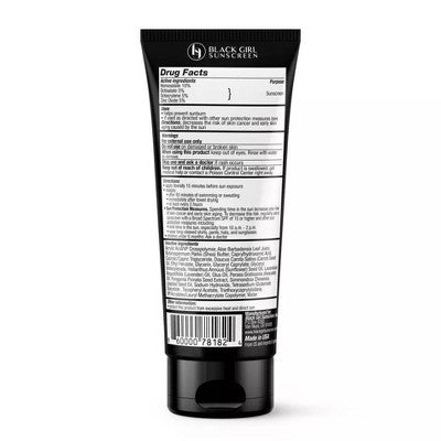 Black Girl Sunscreen Make it Hybrid with Zinc and Lavender Sunscreen SPF 50 3 fl oz - Imperfect Container DestGlow