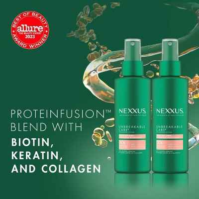 Nexxus Unbreakable Care Biotin Thickening Spray 6 fl oz - Imperfect Container