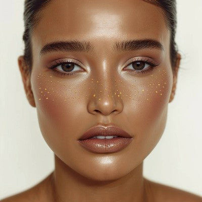 Fazit Gold Glitter Freckle Makeup Patches - New by This is Beauty US