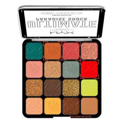 NYX Professional Makeup Ultimate Eyeshadow Palette Paradise Shock 0.32oz - New