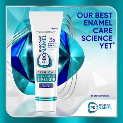 Sensodyne Pronamel Clinical Enamel Strengthening and Whitening Action Toothpaste 3.4oz/3pk - New by This is Beauty US
