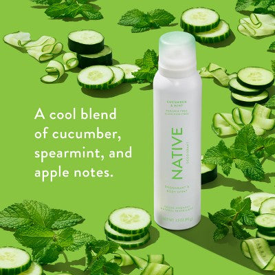 Native Spray Deodorant Cucumber & Mint 3.5oz - Imperfect Container by This is Beauty US