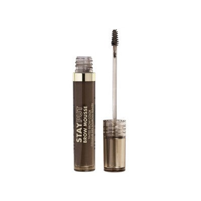 Milani Stay Put Tinted Brow Mousse Dark Brown 0.05oz - Imperfect Box by This is Beauty US